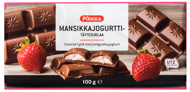 K Group's own brand Pirkka chocolates and cocoa to contain certified cocoa  only